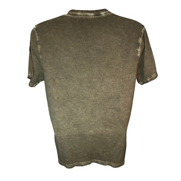 LRG Lifted Research Group Men’s Size M The Cold World V-Neck Tee NEW - Picture 2 of 6